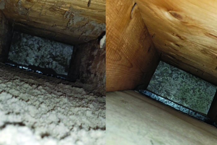 Mtl Duct Cleaning duct dirty and clean